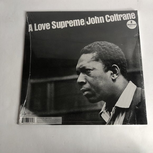 John Coltrane A Love Supreme LP ~ Exclusive Colored Vinyl (Blue) ~ New/Sealed! - Picture 2 of 2